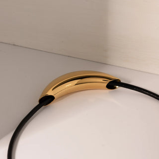 ステンレス304 低ニッケル 水に濡れても錆びにくい 18Kゴールドメッキ ネックレス 【YJ02655】