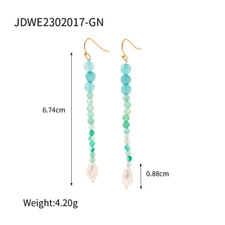 ステンレス304 低ニッケル 水に濡れても錆びにくい 18Kゴールドメッキ ピアス ビーズ パール 【YJ02960】