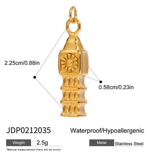 ステンレス304 ニッケルフリー 水に濡れても錆びにくい チャーム【YJ00229】