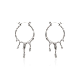 316Lサージカルステンレス ピアス フープ リキッド 【NY00684】