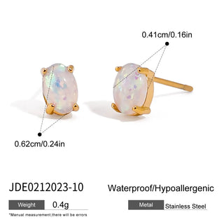 ステンレス304 低ニッケル 水に濡れても錆びにくい 18Kゴールドメッキ ピアス ジルコニア 誕生石 【YJ01990】