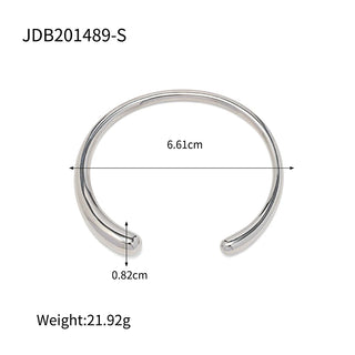 ステンレス304 低ニッケル 水に濡れても錆びにくい 18Kゴールドメッキ ブレスレット 【YJ03580】