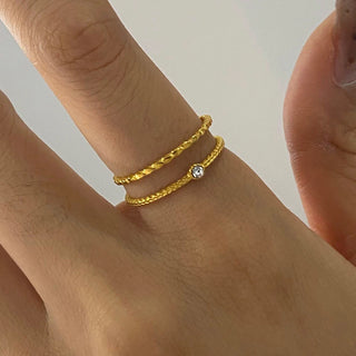 ステンレス304 低ニッケル 水に濡れても錆びにくい 18Kゴールドメッキ リング シェル 貝殻  ヒトデ【YJ02704】