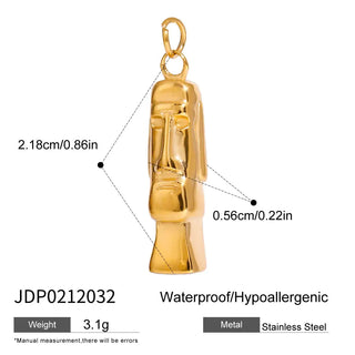 ステンレス304 ニッケルフリー 水に濡れても錆びにくい チャーム【YJ00229】