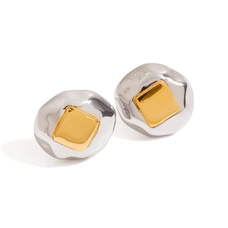 ステンレス304 ニッケルフリー 水に濡れても錆びにくい ピアス ラウンド 【YJ00907】